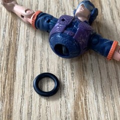 Gi Joe part Repair Box 100 T Hook 100 O-Rings 200 Screws & 10 Stand & 4 tool