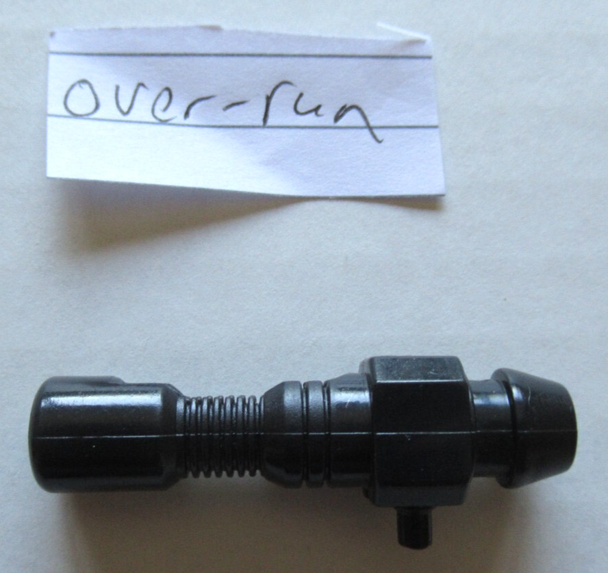 OVER-RUN G1 TRANSFORMERS ACTION MASTERS VINTAGE 1990 ORIGINAL GUN ACCESSORY PART