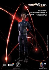 EXO-6 Star Trek DISCOVERY 1/6 Scale ~ COMMANDERS M. BURNHAM & SARU