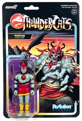 2020 Super7 ReAction Thundercats Mumm Ra Action Figure Variant Black Eyes