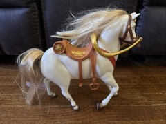 Disney Tangled Princess Rapunzel Toy Horse MAXIMUS with Saddle