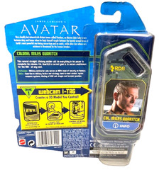 James Cameron AVATAR webcam i-TAG COL. MILES QUARITCH 3D Model 2009 Mattel LVL 1