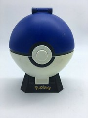 2010 Nintendo Jakks Pokemon Blue Poke Ball House Mini Playset