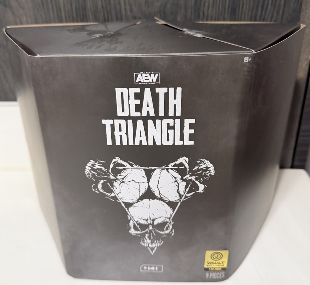 AEW Death Triangle 3-Pack Jazwares Vault 1/3000 PAC, Rey Fenix, Penta Exclusive