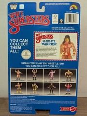 WWE LJN MATTEL SUPERSTARS ULTIMATE WARRIOR 8″ ACTION FIGURE BLUE CARD SHIPS NOW