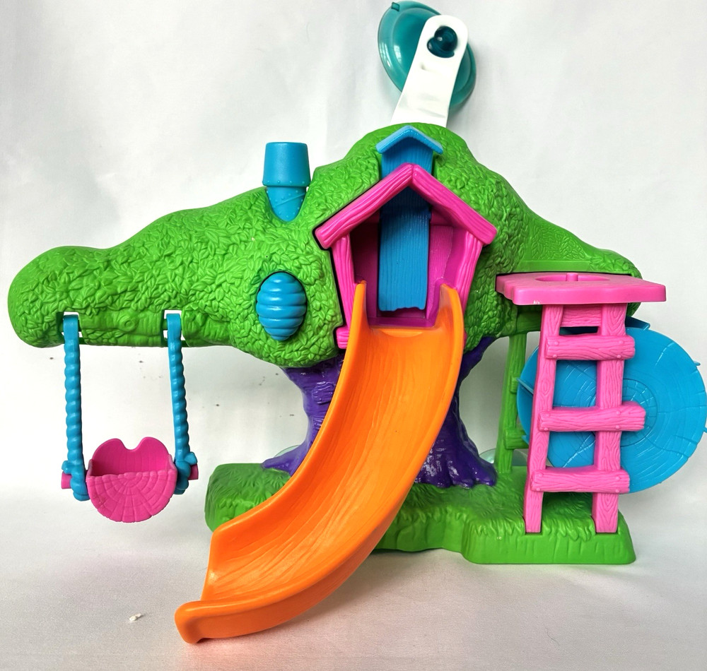 Fisher-Price Winnie the Pooh Splash ‘N Bubble Treehouse Bath Toy 90s Y2K Disney