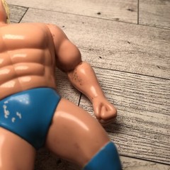 Vintage Ric Flair WCW Nature Boy 6.5 inches Toy Wrestling Action Figure WWE