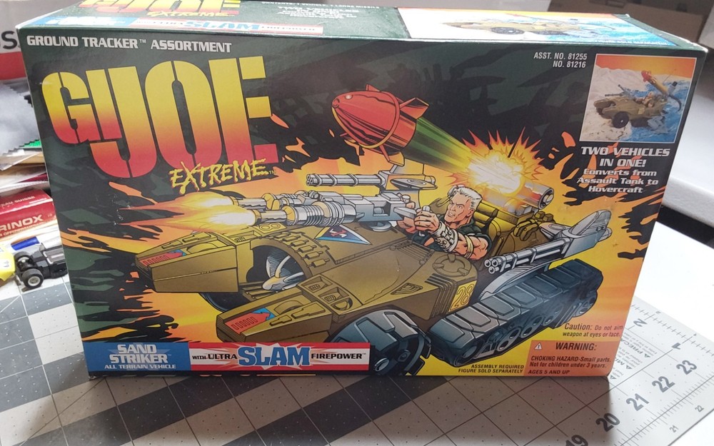 1995 GI Joe Extreme Boxed UNUSED Sand Striker All Terrain Vehicle
