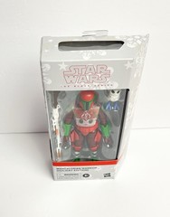 Star Wars The Black Series Mandalorian Warrior Holiday Edition Action Figure