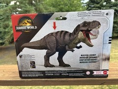 FREE SHIPPING . NEW T Rex Dinosaur Action Figure with Chomping Attack Feature
