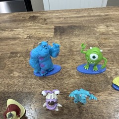 Lot Of Monster Inc Figures 9 As Shown