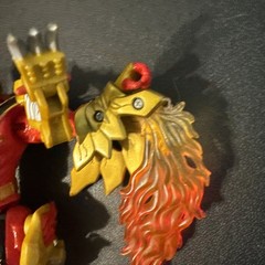 Power Rangers Mystic Force Red Ranger To Fury Dragon Loose Figure Bandai 2006