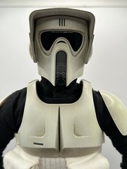 Sideshow Star Wars Biker Scout Figure Exclusive Battlefront Sniper Rifle