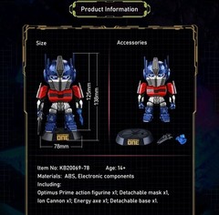 HiPlay KillerBody Transformers One Optimus Prime Action Figure KB20069-78 New!!