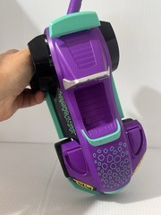 Paw Patrol Cat Pack Shade Purple & Teal Vehicle Car With Tail That Moves! Nice.