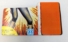GI JOE ARAH 1983 Scarlett Covergirl error Canadian File Card RARE