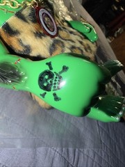 Naoya Psygantis Vinyl Art Toy Signed Remarked LE 1/25 Blackdots Kaiju Japan 2026