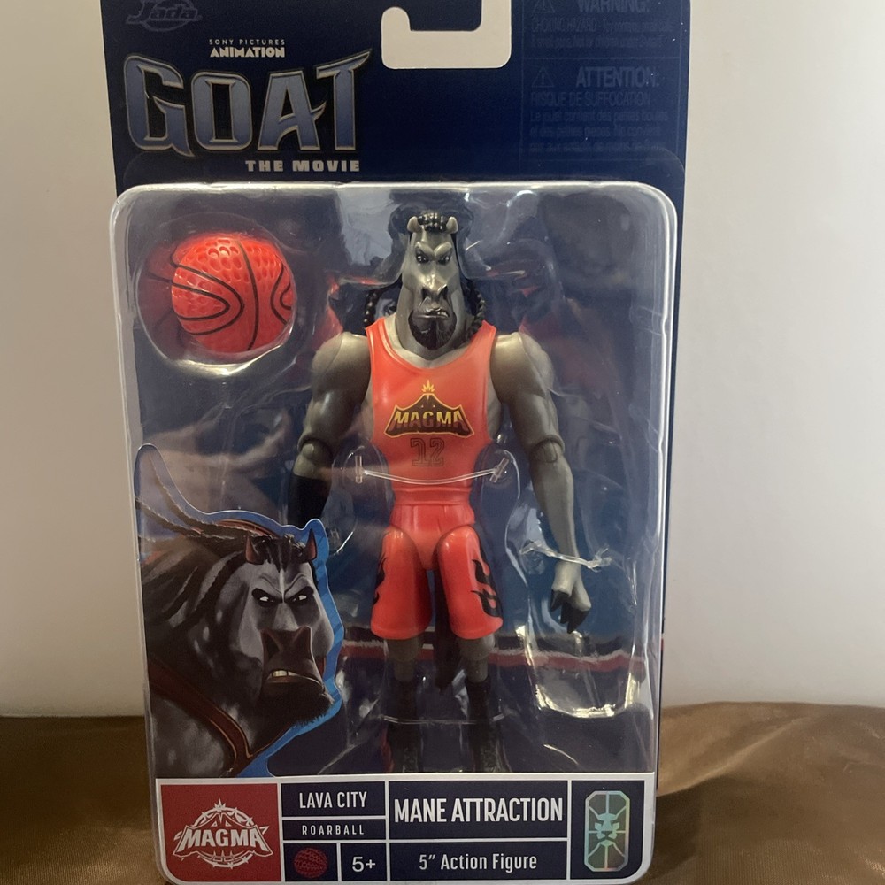2026 Goat The Movie Mane Attraction 5″ Figure with Roarball Jada Toy NEW