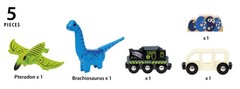 World – 36096 Dinosaur Battery Train | Toy Train for Kids Aged 3 Years Up