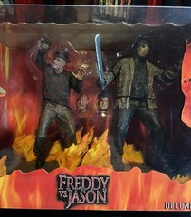 Freddy vs Jason SEALED VINTAGE Box Set NECA 2004 Cult Classic Horror Icons NIB