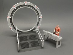1:18 scale STARGATE SG1 GATE ROOM DIORAMA DHD FIGURE STar Wars gi joe