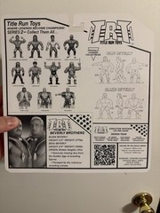 NEW Rare TRT Title Run Toys BEVERLY BROTHERS Retro Style 2pk Variant 1/300 WWF!!