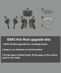 Go better studio GB-1076 upgrade kit for SS93 Hot Rod,in stock