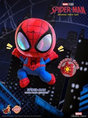 Hot Toys Spider-Man：brand new day COSBI Plush Keychain Blind Box HOT NEW