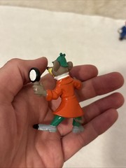 VTG 1986 Disney Bully The Great Mouse Detective PVC Figures lot of 3 FREE SHIP
