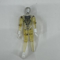 VTG 1976 Mego Micronauts Time Traveler Clear Missing 1 Foot