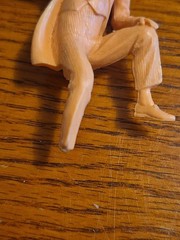 IDEAL Joker 1966 Justice League Batman Vintage Plastic Action Figure Damaged Toy