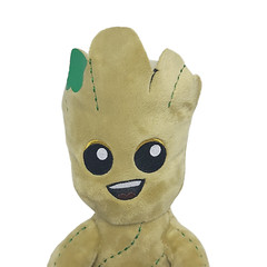 Kidrobot Guardians Of The Galaxy Teen Groot Playing Video Games Plush Marvel