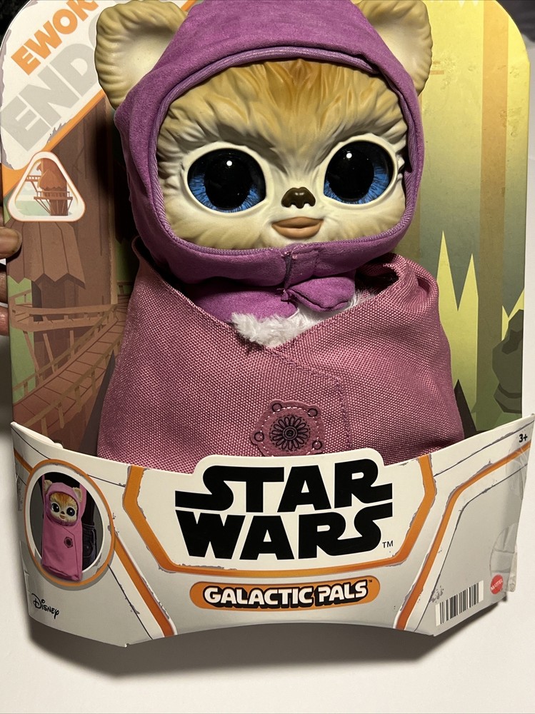 Star Wars Galactic Pals Ewok Endor Action Figure / Toy For Children 3 and Up