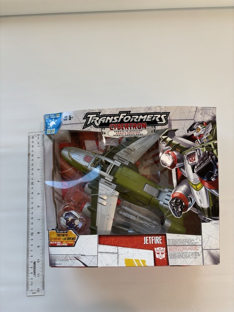 Transformers Cybertron Jetfire Autobot Ultra Class Action Figure NEW 2005