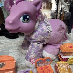 Lot Of Vintage And Y2K My Little Pony Hasbro Furniture And More