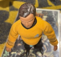 Mego type 2 Captain Kirk Star Trek Vintage Original 1974 Figure missing phaser