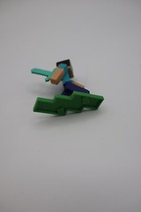 STEVE MINECRAFT MATTEL 2” ACTION FIGURE PLASTIC TOY (Used) Loose- Dut’s Deals