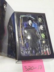 Ghost Face Ultimate Ghost Face Action Figure 7in NECA Toy Black New Glow Scream