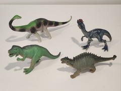 Huge Lot 100+ Dinosaur Toys Figures Dino T Rex Triceratops High Quality Bundle