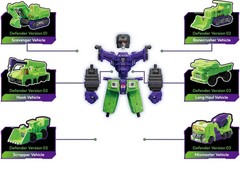 Blokees Transformers Defender Ver Devastator Constructicons Combiner 6in1 Models
