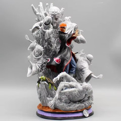 Anime Naruto Shippuden Pain Six Paths Akatsuki PVC Figure GK Statue Collectible