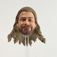 Marvel Legends Male HEAD Smiling Custom Fodder THOR Infinity Saga Kitbash