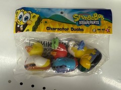 Nickelodeon SpongeBob SquarePants Character Rubber Ducks 3-Pack – Choose