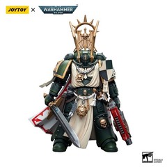 JOYTOY Warhammer 40K 1/18 Dark Angels Master Lazarus & Master with Power Fist