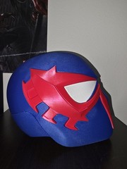 Marvel Legends Spiderman 2099 1:1 Replica Helmet Custom Resin 🔥🔥Rare