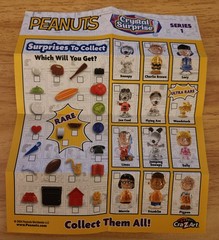 CraZArt Peanuts Crystal Surprise Series 1 Flying Ace with no accessories