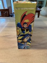 Vintage MEGO Comic Action Heroes FORTRESS OF SOLITUDE action figure Parts box