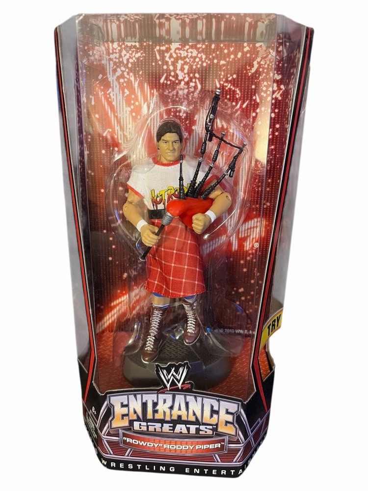 WWE Entrance Greats Rowdy Roddy Piper Figure NEW 2010 Buy It Now! NIB