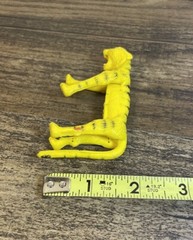 Vintage 3″ Rubber Tiger Figure Made In Indonesia TTT Jungle Animal Leopard