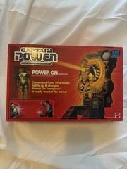 1987 Mattel Captain Power Power On Energizer – NEW Factory Sealed MIB Vintage